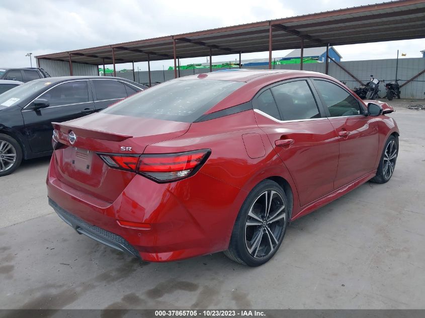 VIN 3N1AB8DV3MY203577 2021 NISSAN SENTRA SR