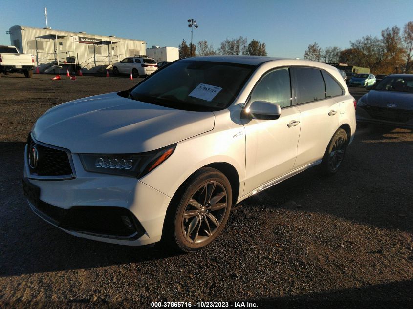 2019 ACURA MDX W/TECHNOLOGY/A-SPEC PKG - 5J8YD4H09KL023525