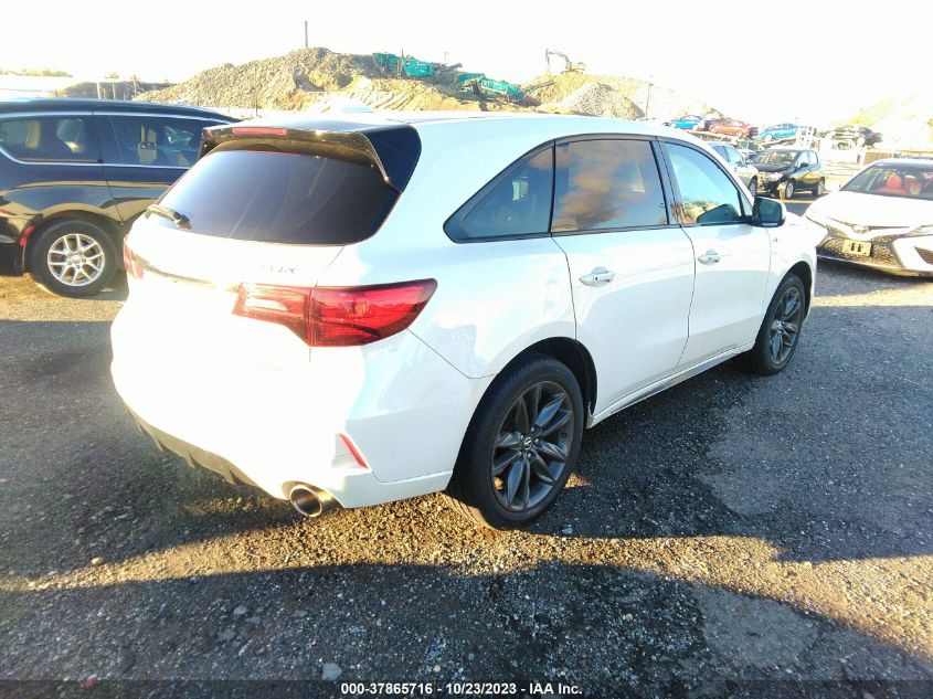 2019 ACURA MDX W/TECHNOLOGY/A-SPEC PKG - 5J8YD4H09KL023525