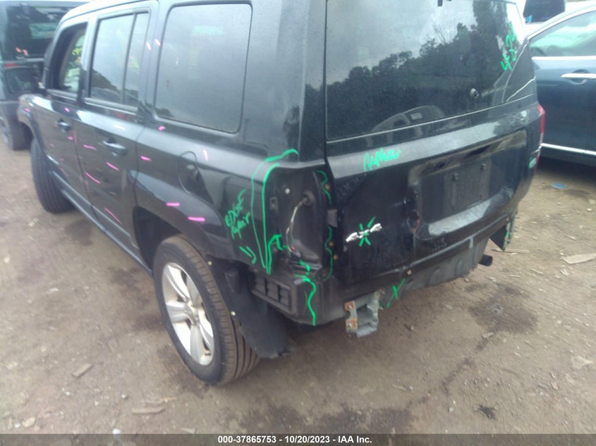VIN 1C4NJRFB9HD153657 2017 JEEP PATRIOT LATITUDE