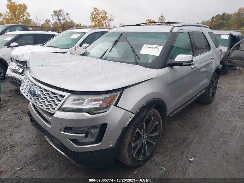 VIN 1FM5K8HTXHGC51068 2017 FORD EXPLORER PLATINUM