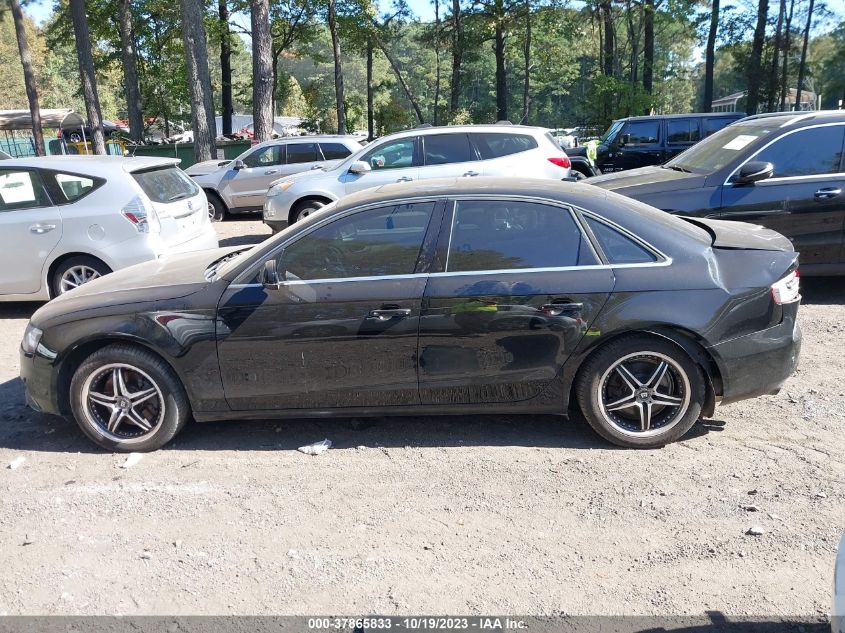 WAUAFAFL7DN021752 | 2013 AUDI A4