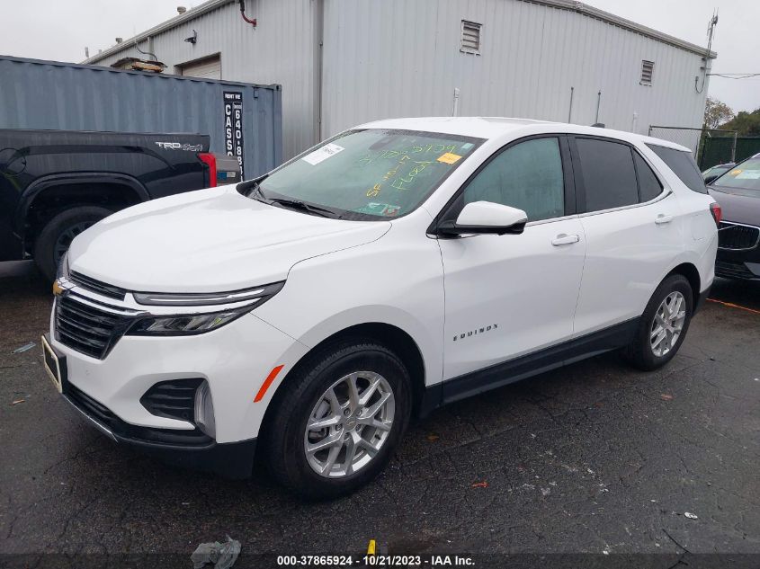 2022 CHEVROLET EQUINOX LT - 3GNAXUEV1NL222124