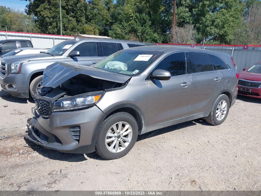 2019 KIA SORENTO LX - 5XYPG4A30KG541508