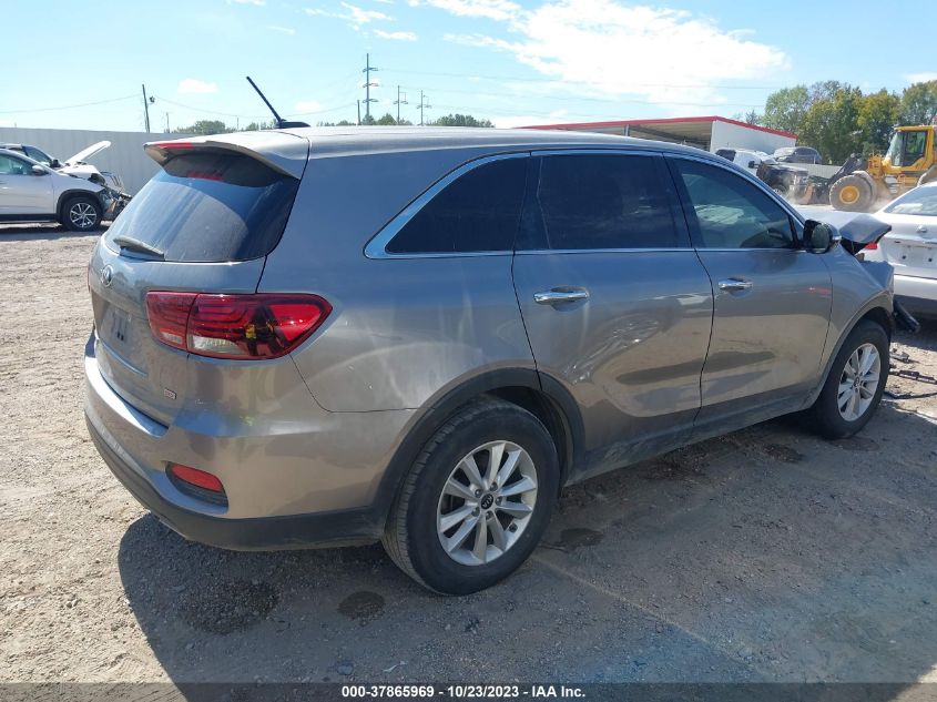 2019 KIA SORENTO LX - 5XYPG4A30KG541508