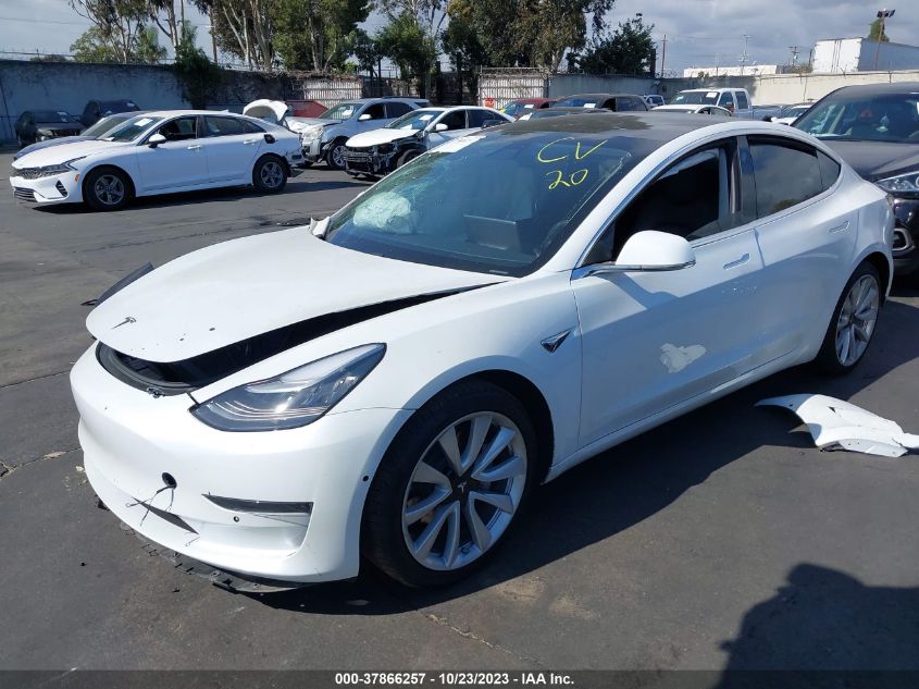 2020 TESLA MODEL 3 STANDARD RANGE PLUS - 5YJ3E1EA4LF740694