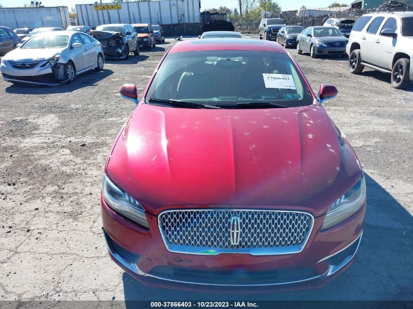2017 LINCOLN MKZ SELECT - 3LN6L5D96HR623461