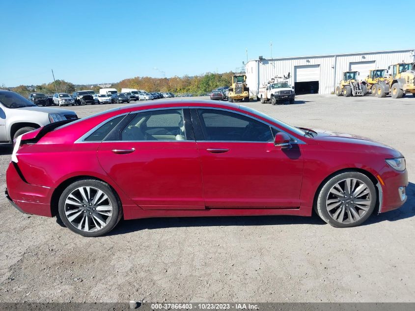 2017 LINCOLN MKZ SELECT - 3LN6L5D96HR623461