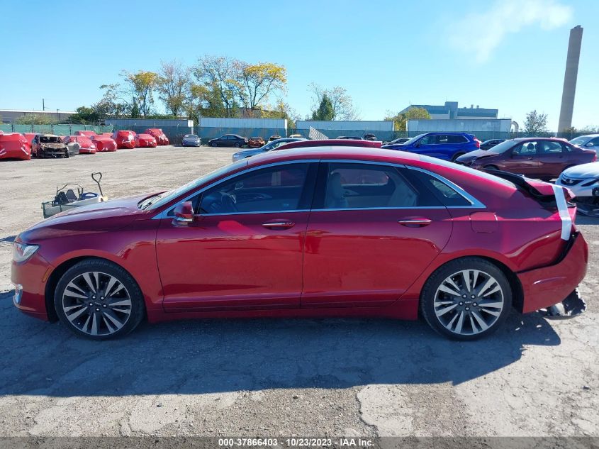 2017 LINCOLN MKZ SELECT - 3LN6L5D96HR623461