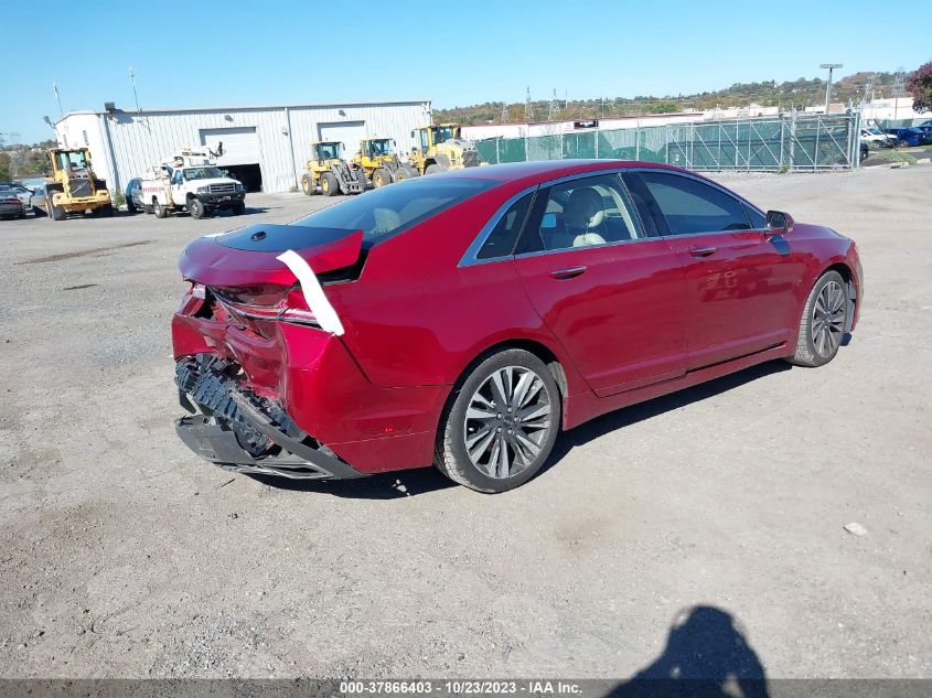 2017 LINCOLN MKZ SELECT - 3LN6L5D96HR623461