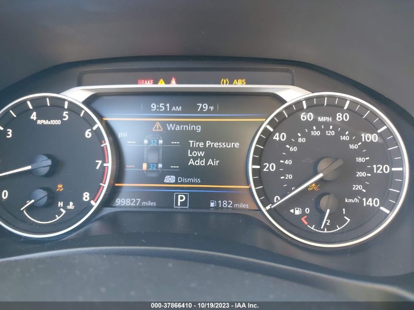 2019 NISSAN ALTIMA S - 1N4BL4BV9KC239313