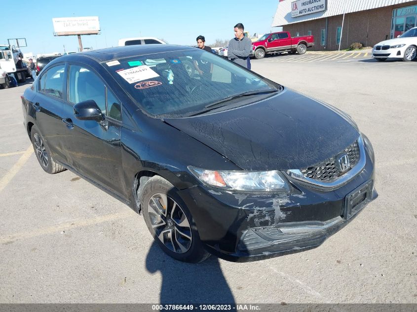 2013 HONDA CIVIC SDN EX - 19XFB2F84DE075441