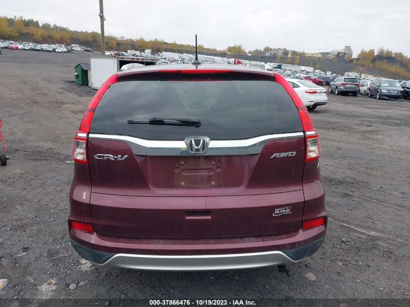 2016 HONDA CR-V EX-L - 2HKRM4H73GH610458