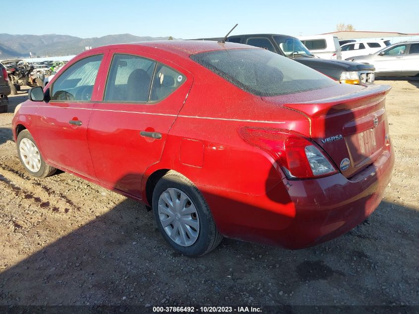 2014 NISSAN VERSA S PLUS - 3N1CN7AP0EL854759