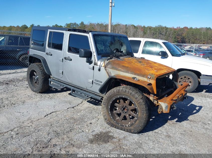 2015 JEEP WRANGLER UNLIMITED SPORT - 1C4BJWDG5FL504499