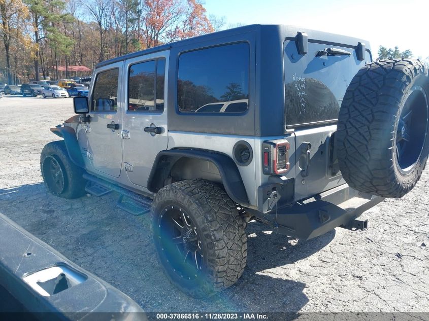 2015 JEEP WRANGLER UNLIMITED SPORT - 1C4BJWDG5FL504499