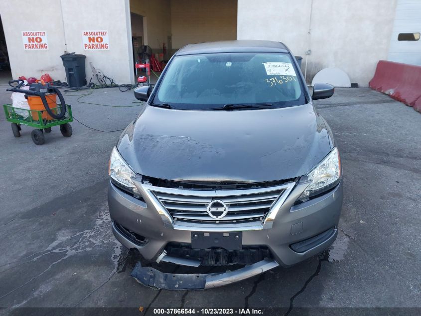 2015 NISSAN SENTRA S - 3N1AB7AP0FY376301