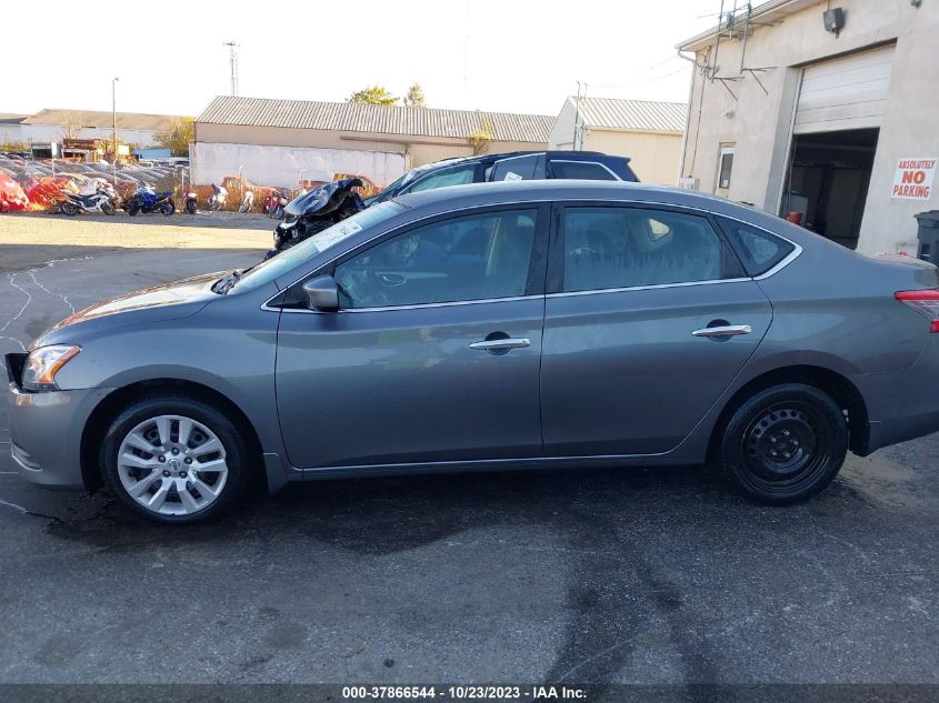 2015 NISSAN SENTRA S - 3N1AB7AP0FY376301