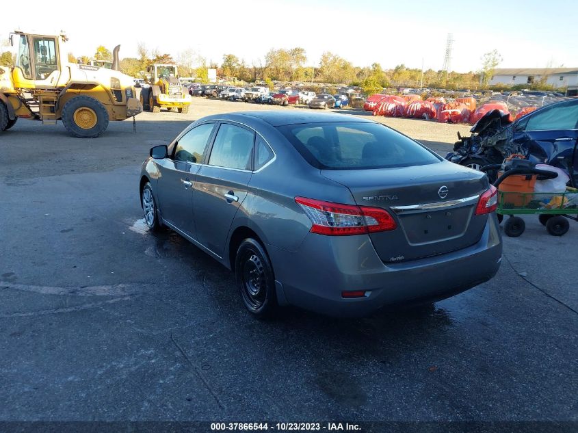 2015 NISSAN SENTRA S - 3N1AB7AP0FY376301