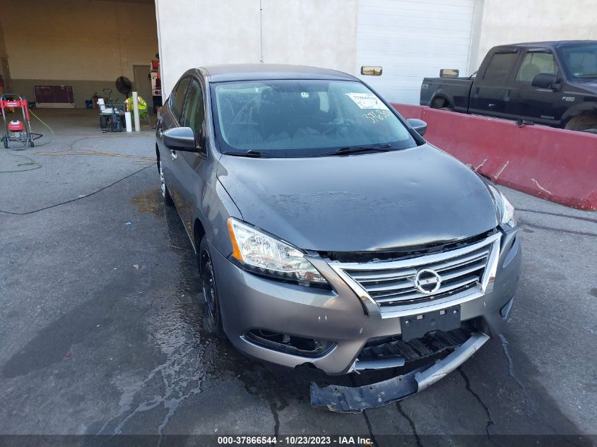 2015 NISSAN SENTRA S - 3N1AB7AP0FY376301