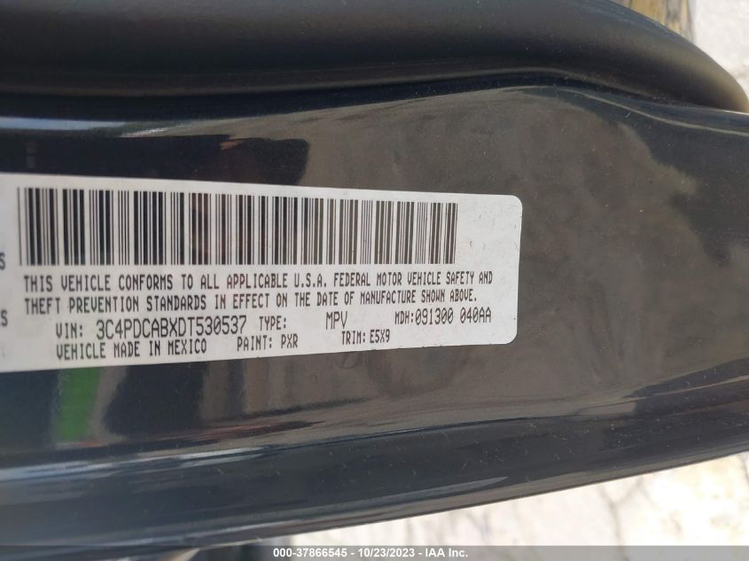 2013 DODGE JOURNEY AMERICAN VALUE PKG - 3C4PDCABXDT530537