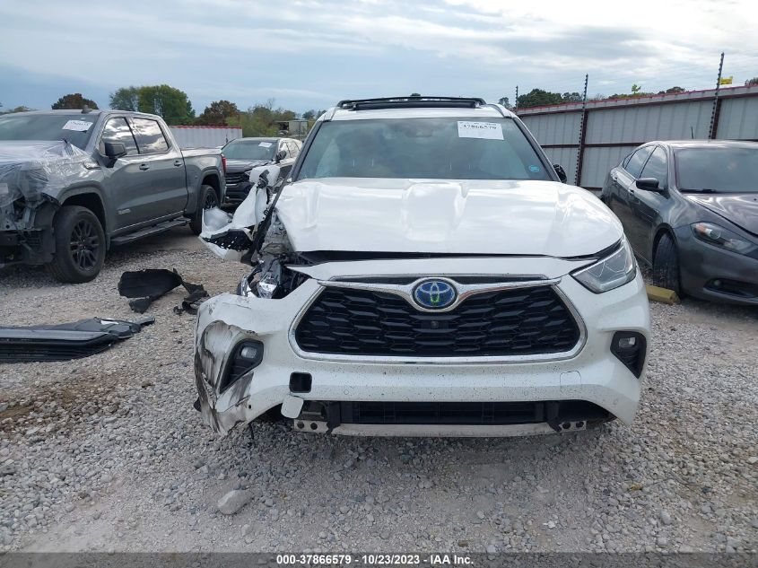 2020 TOYOTA HIGHLANDER HYBRID PLATINUM - 5TDEBRCH0LS011541