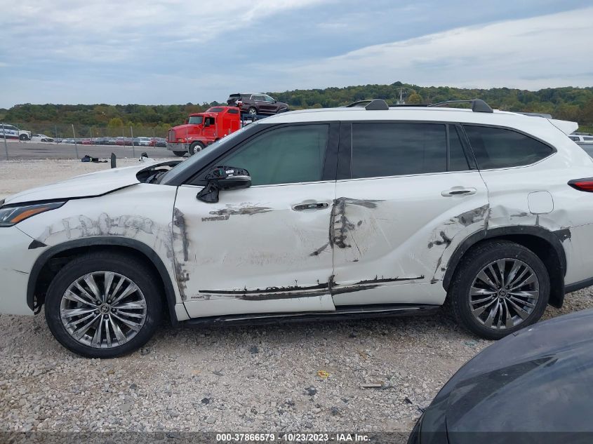 2020 TOYOTA HIGHLANDER HYBRID PLATINUM - 5TDEBRCH0LS011541