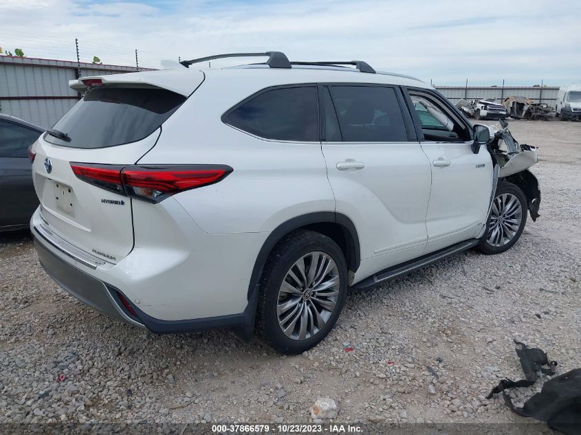 2020 TOYOTA HIGHLANDER HYBRID PLATINUM - 5TDEBRCH0LS011541