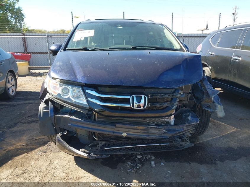 2014 HONDA ODYSSEY EX-L - 5FNRL5H66EB091871