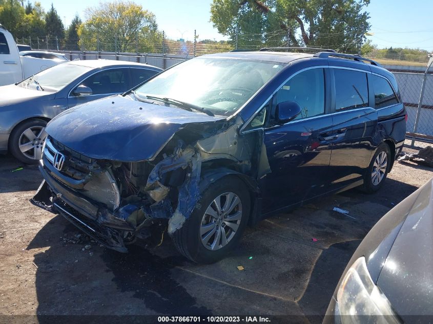 2014 HONDA ODYSSEY EX-L - 5FNRL5H66EB091871