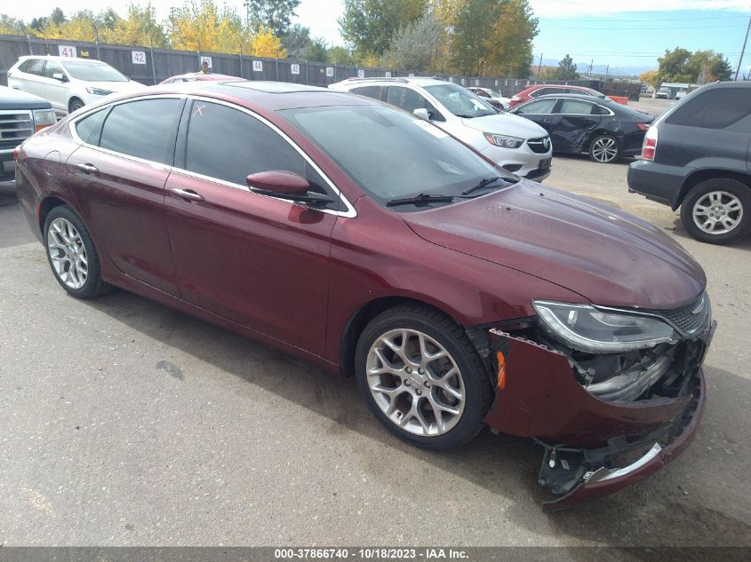 2015 CHRYSLER 200 C - 1C3CCCEG2FN567323