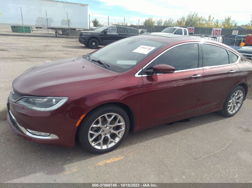 2015 CHRYSLER 200 C - 1C3CCCEG2FN567323