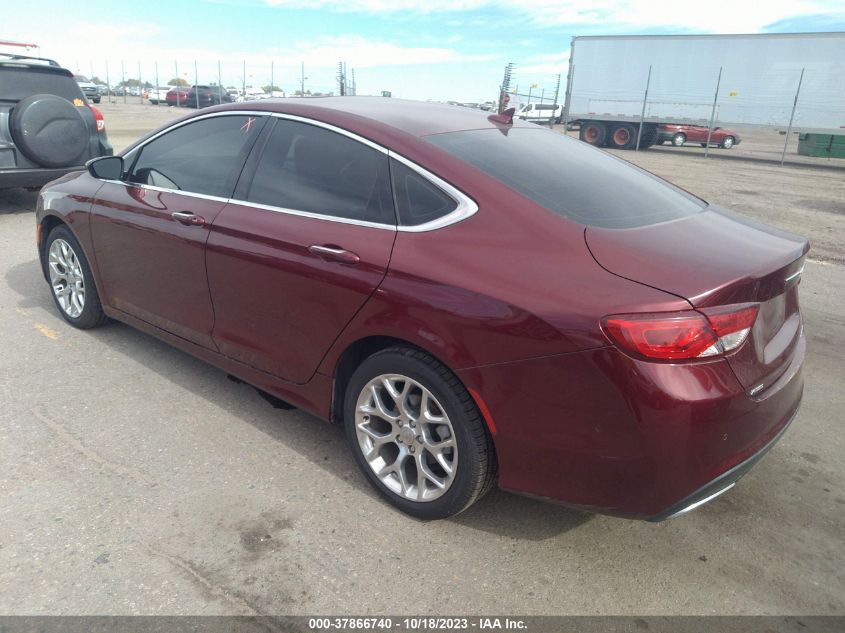 2015 CHRYSLER 200 C - 1C3CCCEG2FN567323