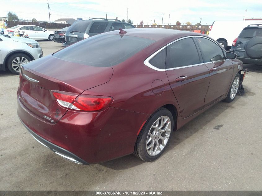 2015 CHRYSLER 200 C - 1C3CCCEG2FN567323