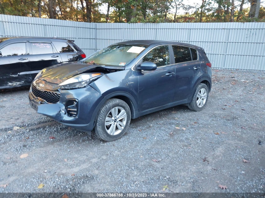 VIN KNDPMCAC0H7163375 2017 KIA SPORTAGE LX