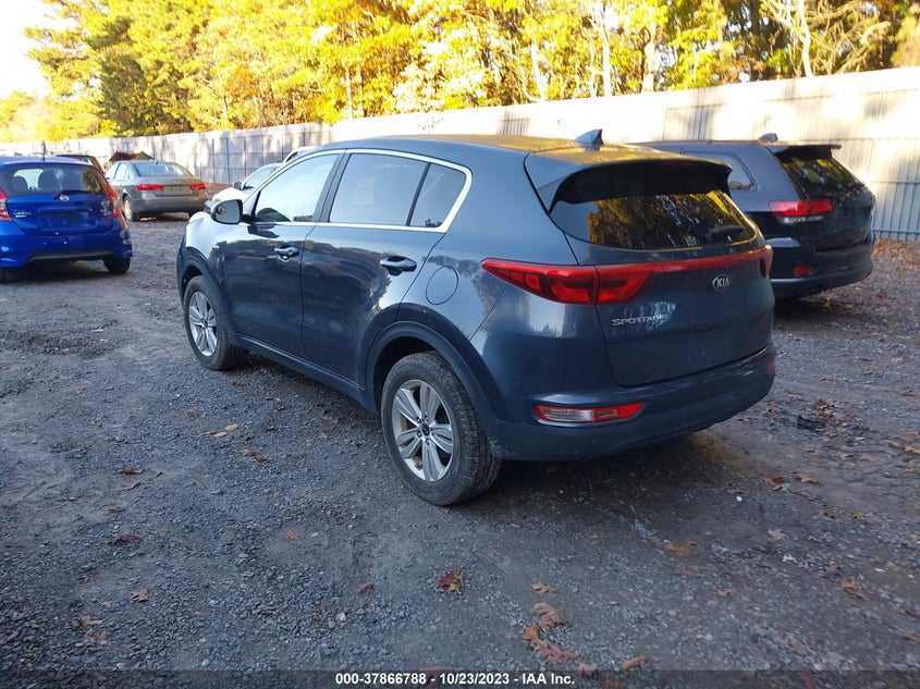 VIN KNDPMCAC0H7163375 2017 KIA SPORTAGE LX