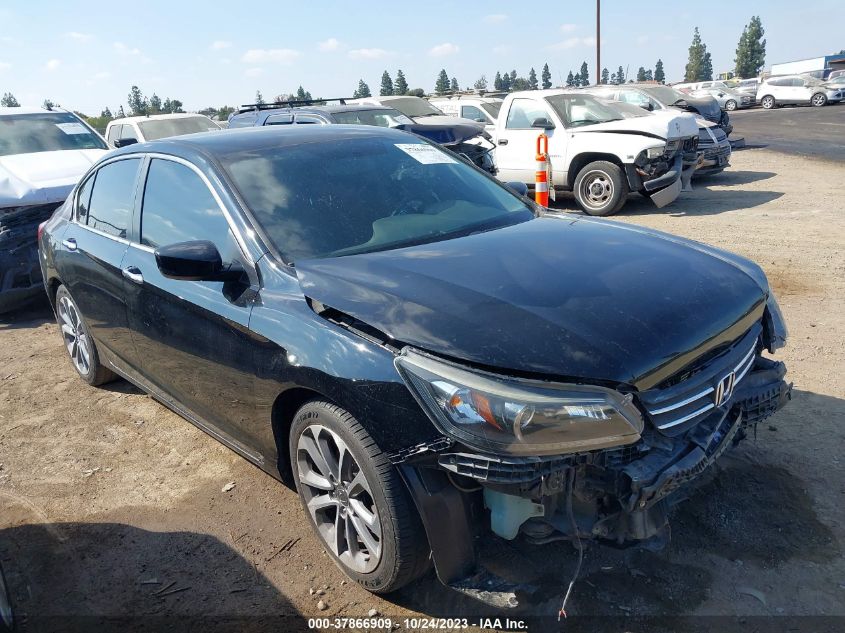 2014 HONDA ACCORD SEDAN SPORT - 1HGCR2F55EA213692