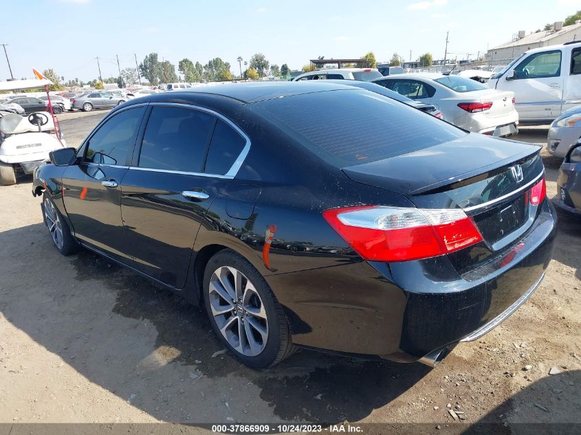 2014 HONDA ACCORD SEDAN SPORT - 1HGCR2F55EA213692