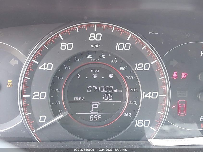 2014 HONDA ACCORD SEDAN SPORT - 1HGCR2F55EA213692