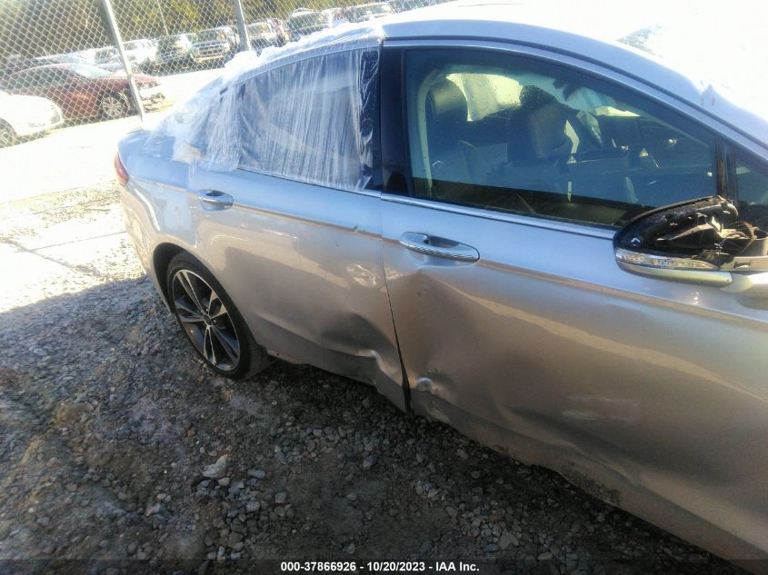 2019 FORD FUSION TITANIUM - 3FA6P0D96KR109845