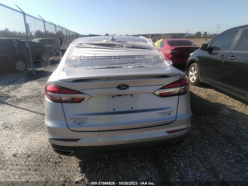 2019 FORD FUSION TITANIUM - 3FA6P0D96KR109845