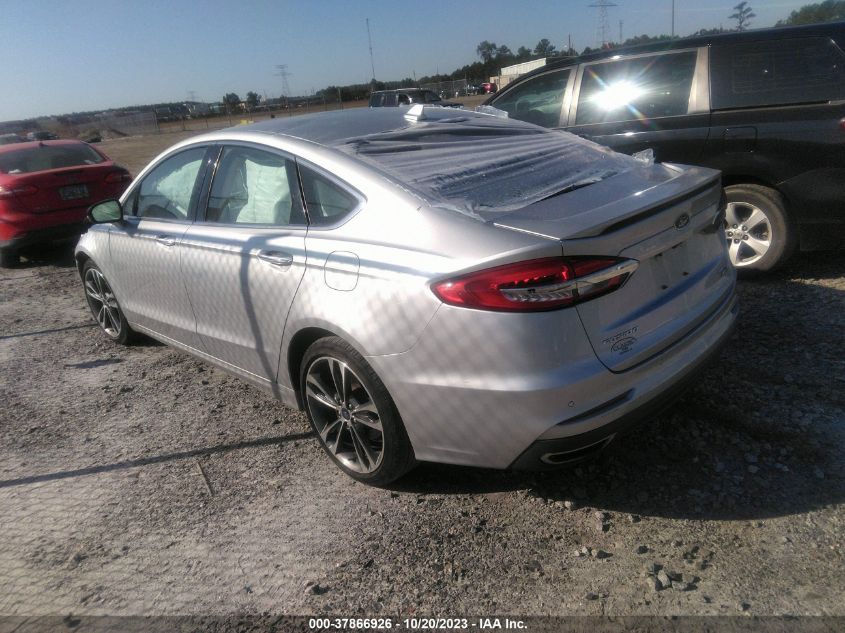 2019 FORD FUSION TITANIUM - 3FA6P0D96KR109845
