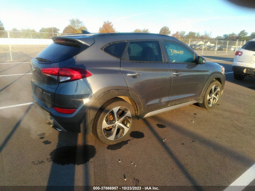 2017 HYUNDAI TUCSON LIMITED - KM8J3CA2XHU364441
