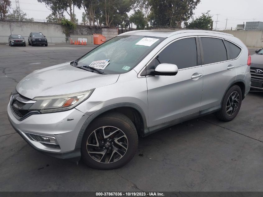 2016 HONDA CR-V EX-L - 2HKRM3H75GH555814