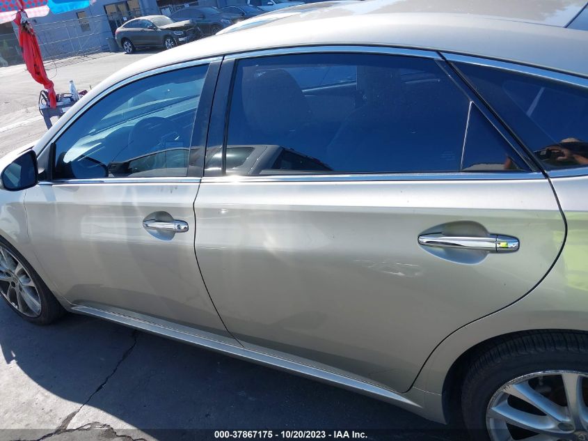 2013 TOYOTA AVALON XLE/LIMITED - 4T1BK1EB3DU060397