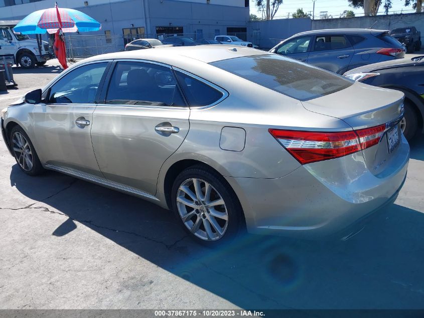2013 TOYOTA AVALON XLE/LIMITED - 4T1BK1EB3DU060397