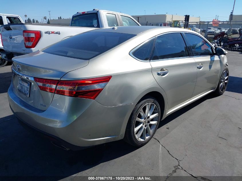2013 TOYOTA AVALON XLE/LIMITED - 4T1BK1EB3DU060397