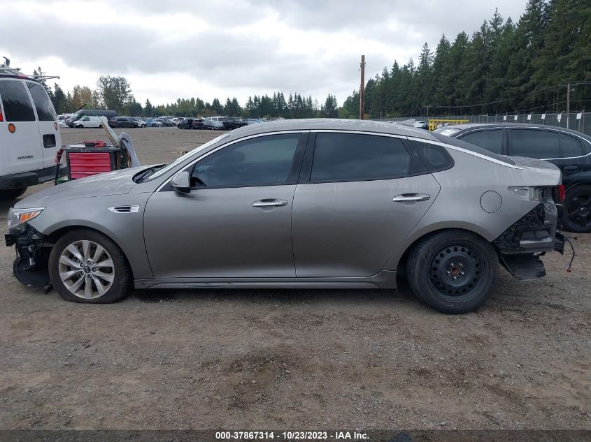 2018 KIA OPTIMA EX - 5XXGU4L31JG260939