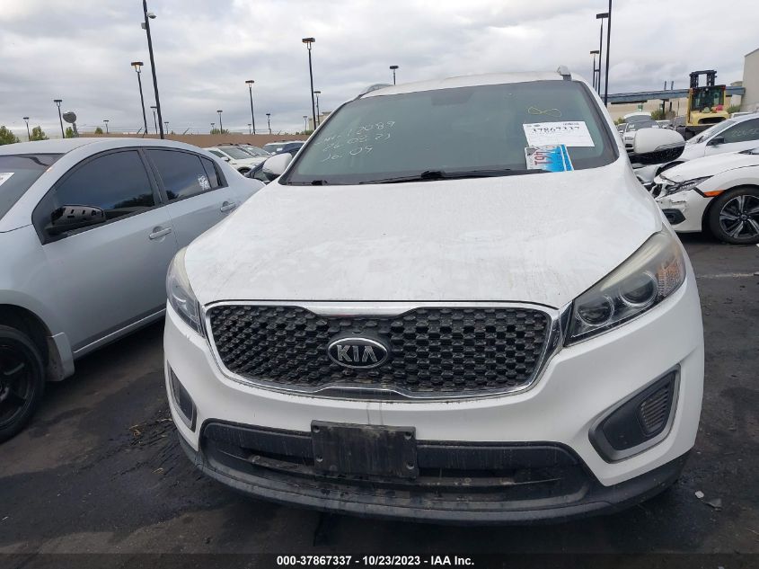 2016 KIA SORENTO LX - 5XYPG4A54GG107858