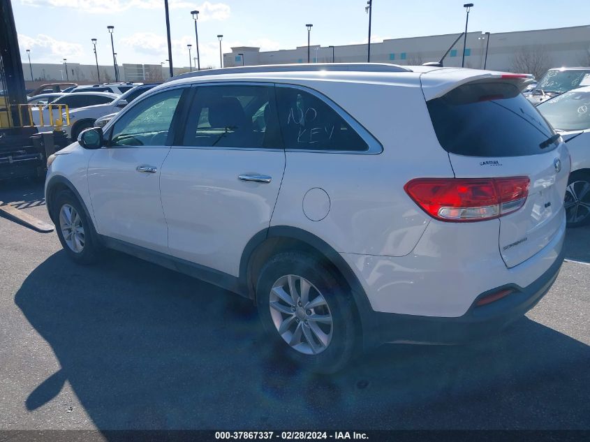 2016 KIA SORENTO LX - 5XYPG4A54GG107858